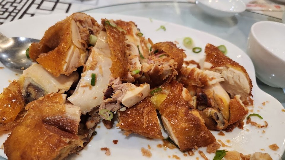 Crispy Fried Garlic Chicken 脆皮蒜香雞