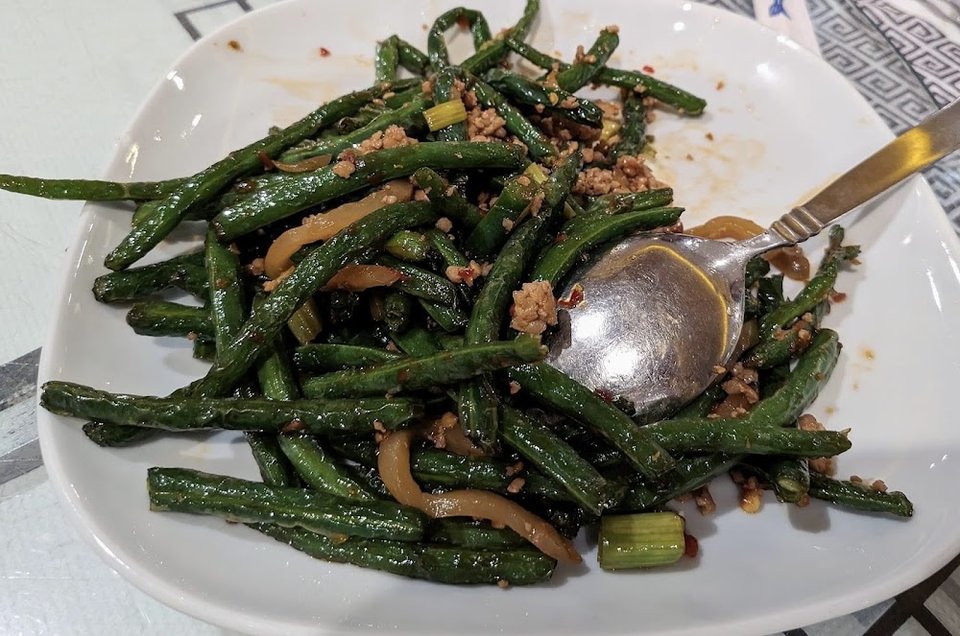 干痗四季豆 Dried Sauteed String Beans