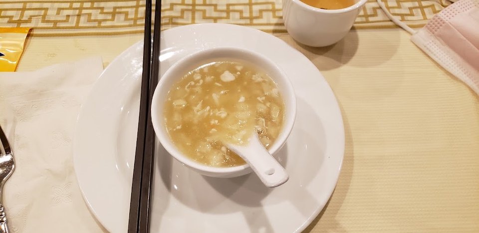 Crab Meat and Fish Maw Soup