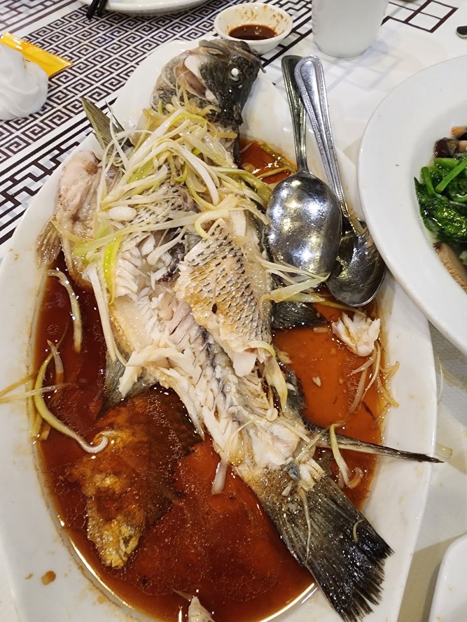 Steam Fresh Cod Fish